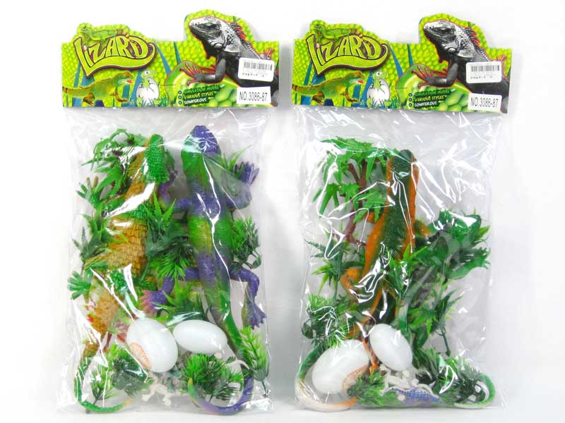 Lizard Set W/S(2S) toys