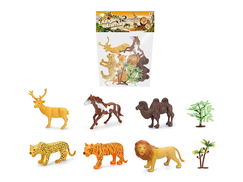 5inch Animal Set(6in1) toys