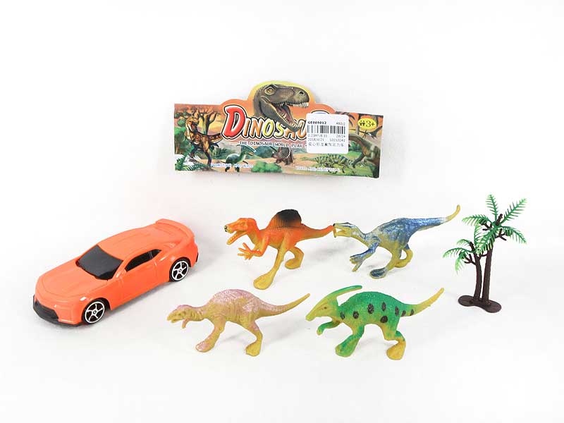 Dinosaur Set & Pull Back Car toys