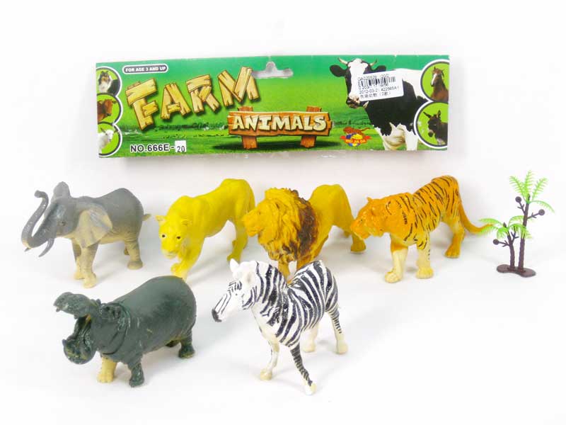 Animal Set(6in1) toys