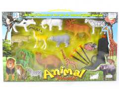 Animal Set & Soft Bullet Gun toys