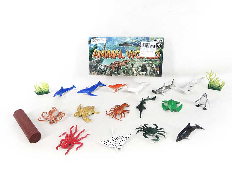 Ocean Animal Set(16in1) toys