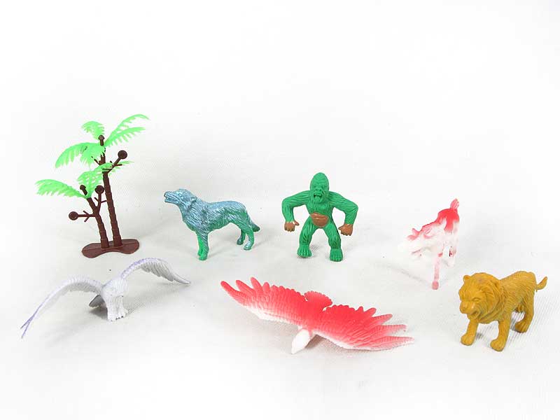 3.5inch Wild Animal(6in1) toys