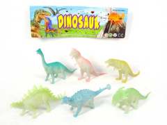 6inch Glow Dinosaur(6in1) toys