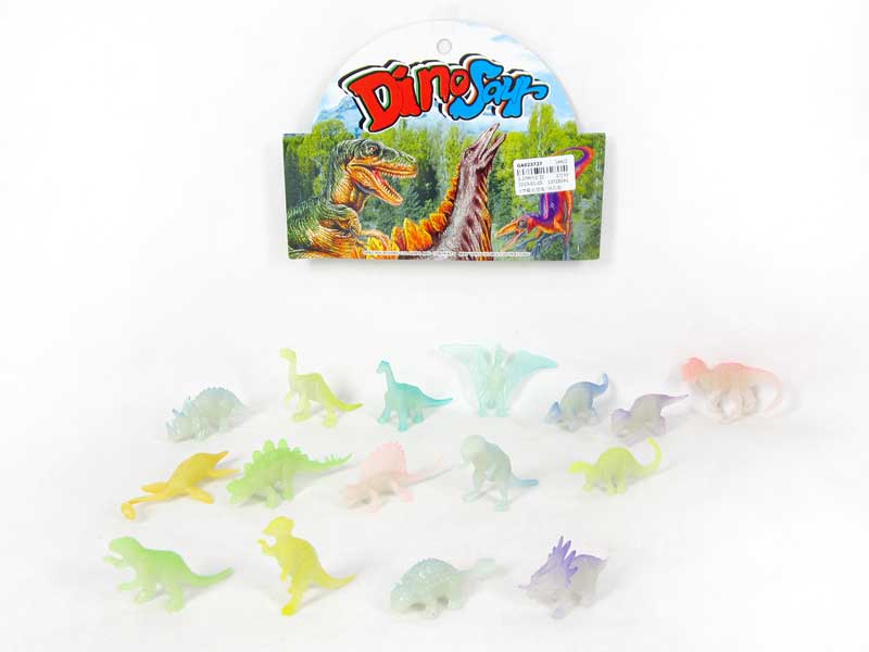 2inch Glow Dinosaur(16in1) toys