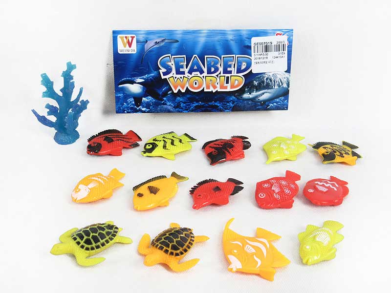 Ocean Animal Set(14in1) toys