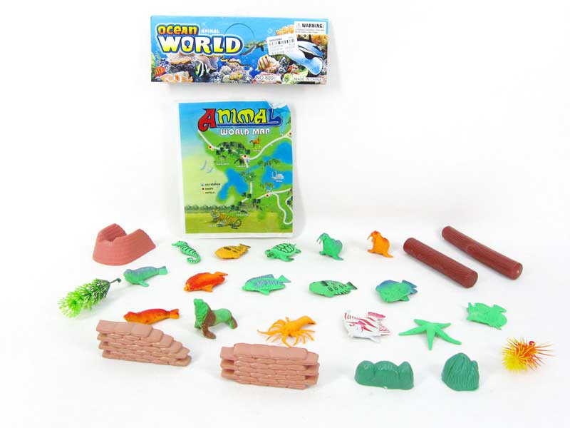Sea Animal Set(16in1) toys