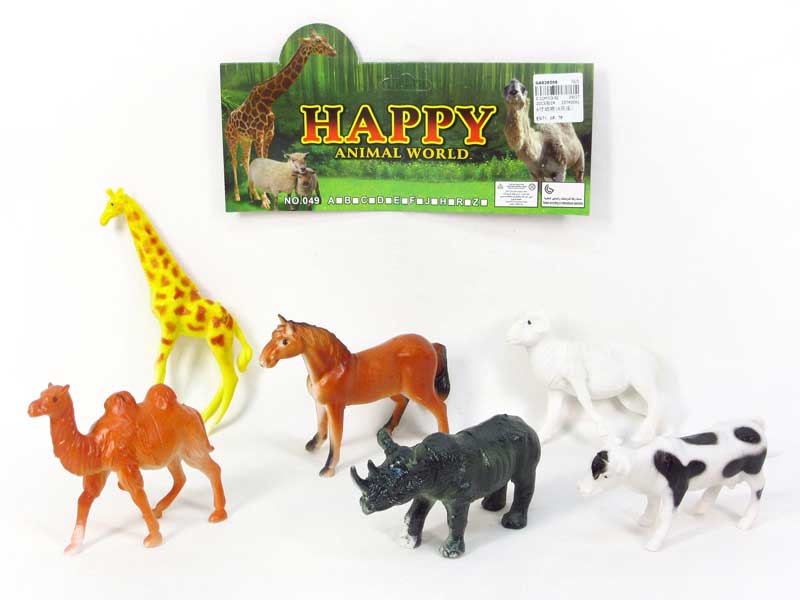 6inch Animal(6in1) toys