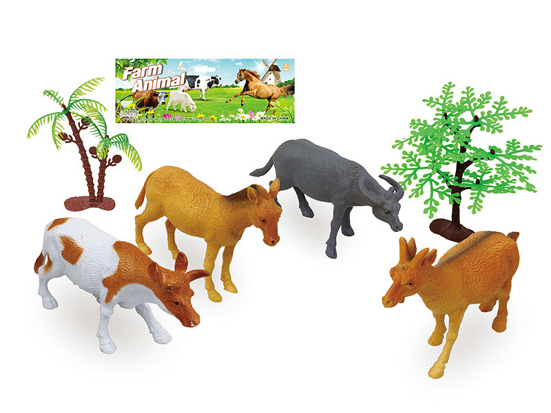 5inch Farm Animal Set(4in1) toys