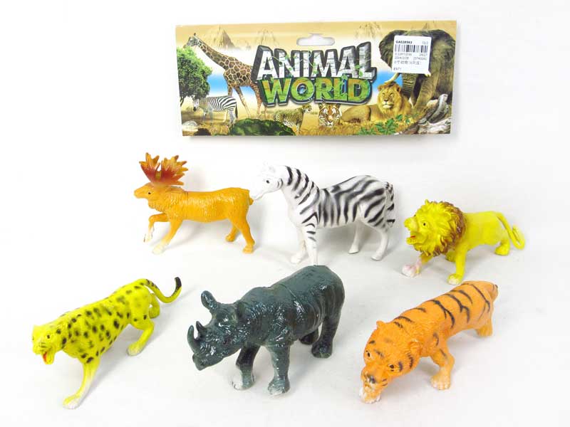 6inch Animal(6in1) toys