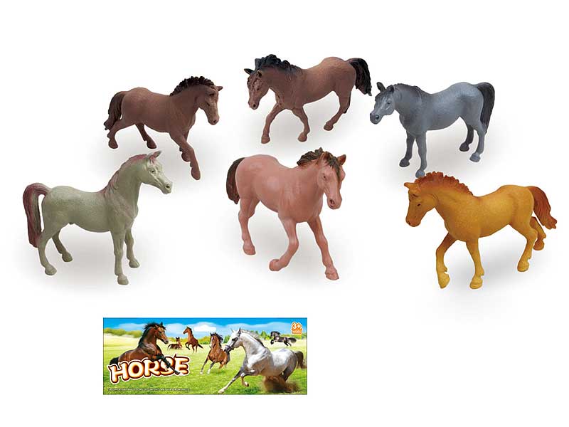5inch Horse(6PCS) toys