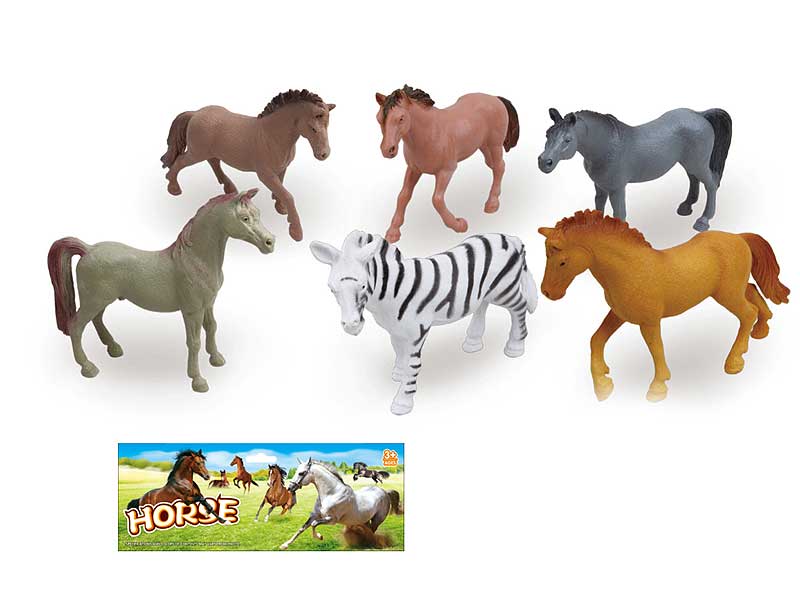 5inch Horse Set(6PCS) toys