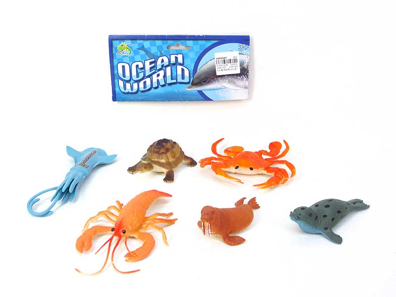 5inch Ocean Animal(6in1) toys