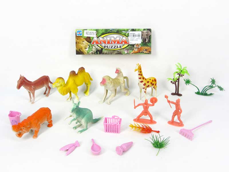 Animal Set(6in1） toys