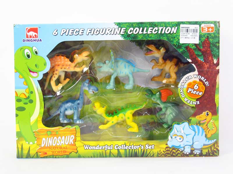 4inch Dinosaur(6in1) toys