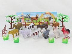 4inch Farm Animal（10in1） toys