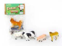 6inch Farm Animal(3in1) toys