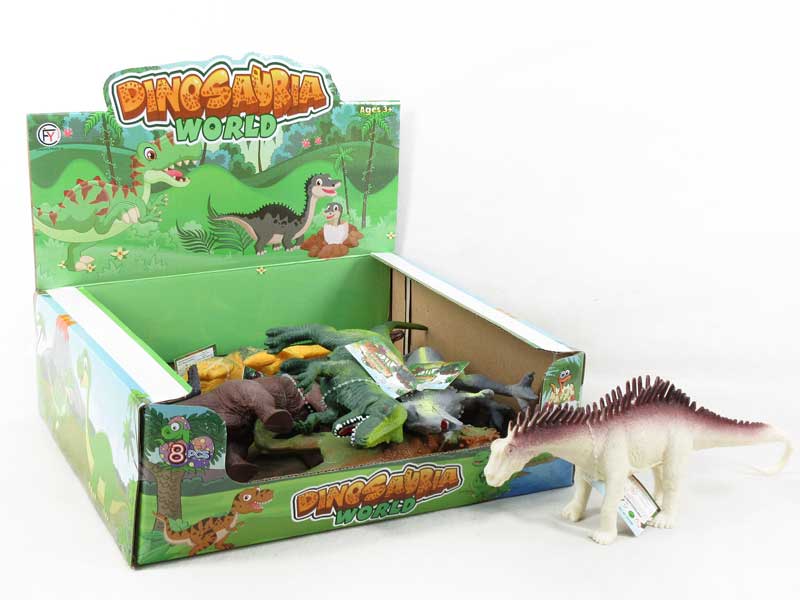 10inch Dinosaur W/L(8in1) toys
