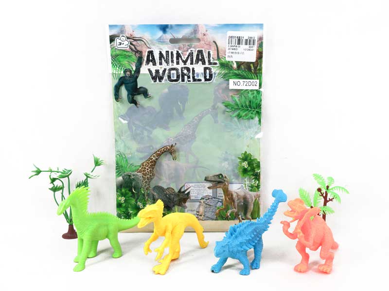 4.5inch Dinosaur Set(4in1) toys