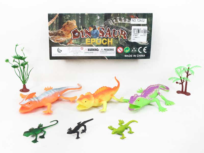 6inch Lizard Set(6in1) toys