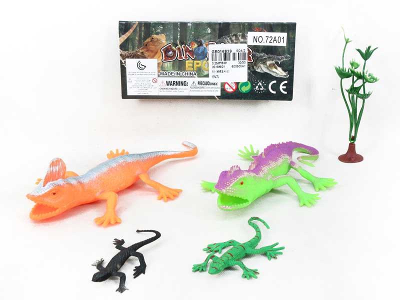 6inch Lizard Set(4in1) toys