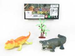 6inch Lizard W/Whistle(2in1) toys