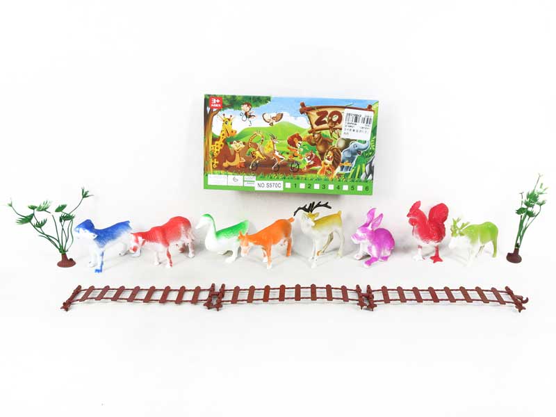 3inch Fowl Set(8in1) toys