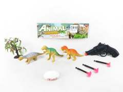 Dinosaur Set & Toy Gun