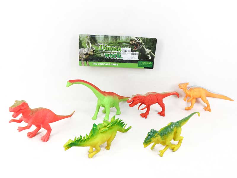 10inch Dinosaur(6in1) toys