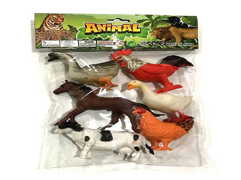 Poultry Animals(6in1) toys