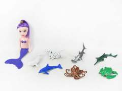Submarine Animal Set & Mermaid