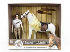 horse toys with dolls