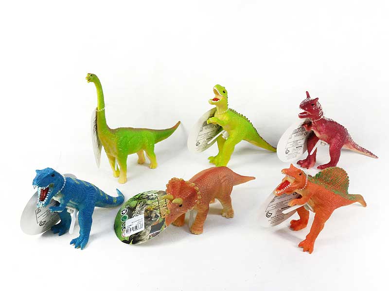 26cm Dinosaur W/S(6S) toys