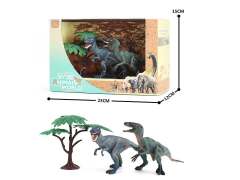 Dinosaur set, toy dinosaur, gift of dinosaur, Jurassic Pack(2in1)