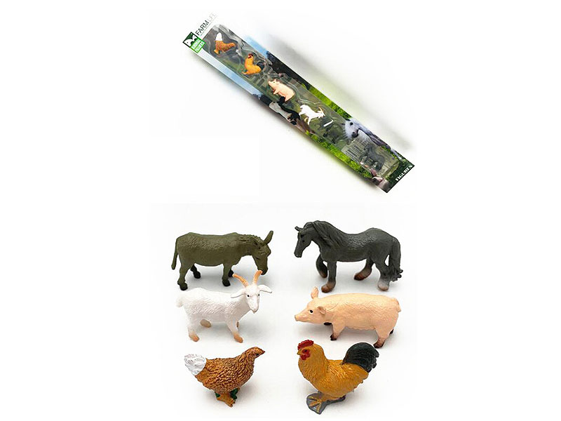 Poultry Animals(6in1) toys