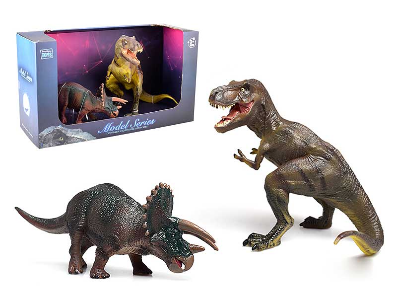 Tyrannosaurus Rex & Triceratops(2in1) toys