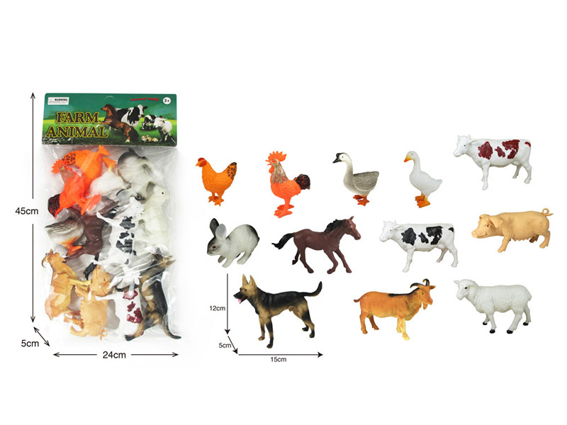 Poultry Animals(12in1) toys