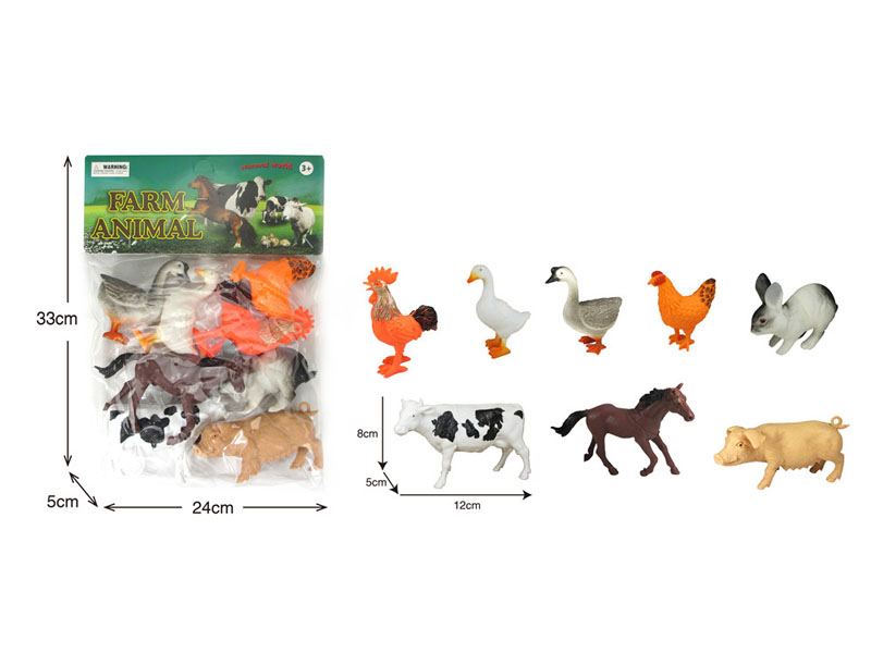 Poultry Animals(8in1) toys