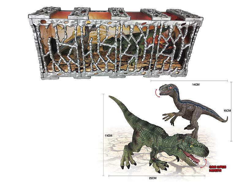 Tyrannosaurus Rex & Bloom(2in1) toys