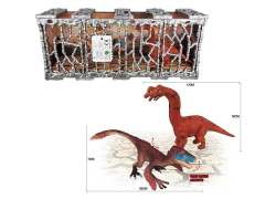 Brachiosaurus & Raptor(2in1)