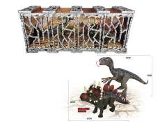Stegoceras & Velociraptor(2in1)