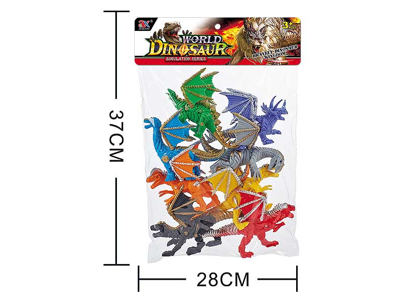 New Plastic Dinosaur Model Sets toys