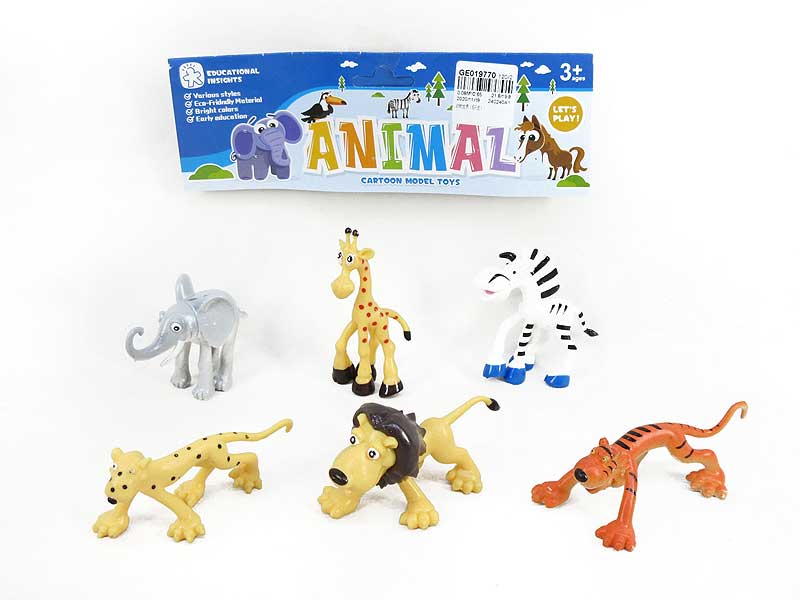 The World Of Animal(6in1) toys