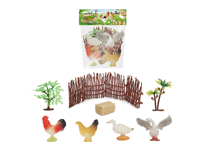 4inch Farm Animal Set(4in1) toys