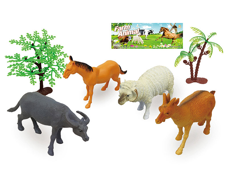 5inch Farm Animal Set(4in1) toys