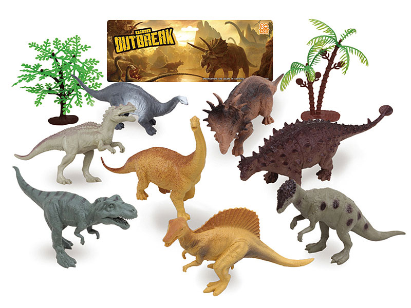 5inch Dinosaur Set(8in1) toys