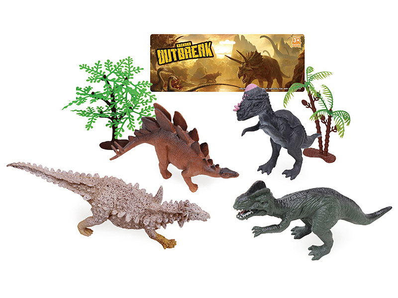 9inch Dinosaur Set(4in1) toys