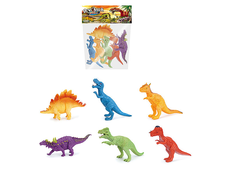 9inch Dinosaur(6in1) toys