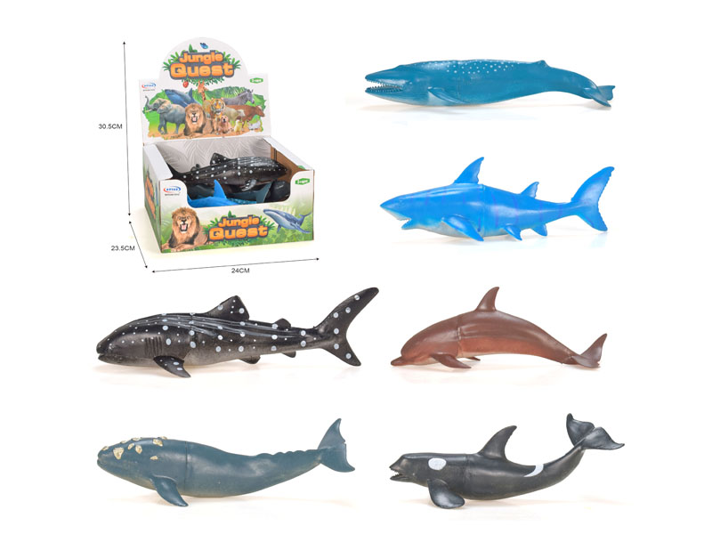 Whale shark(6pcs) toys
