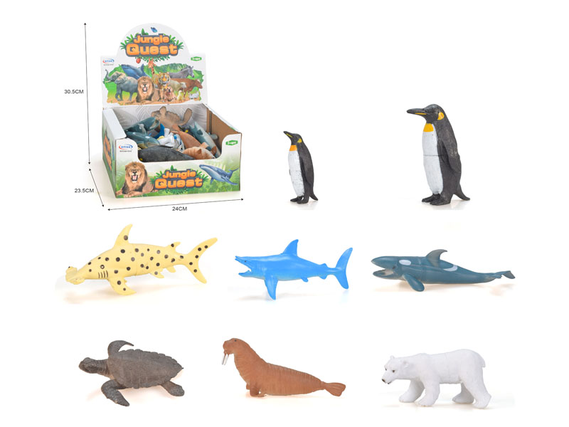 Ocean Animal Set(24in1) toys